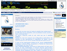 Tablet Screenshot of cieltropical.com